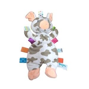 Mary Meyer TaGgies Patches PIG Lovey Floppy 12" Soft Plush Baby Toy Tags Gift